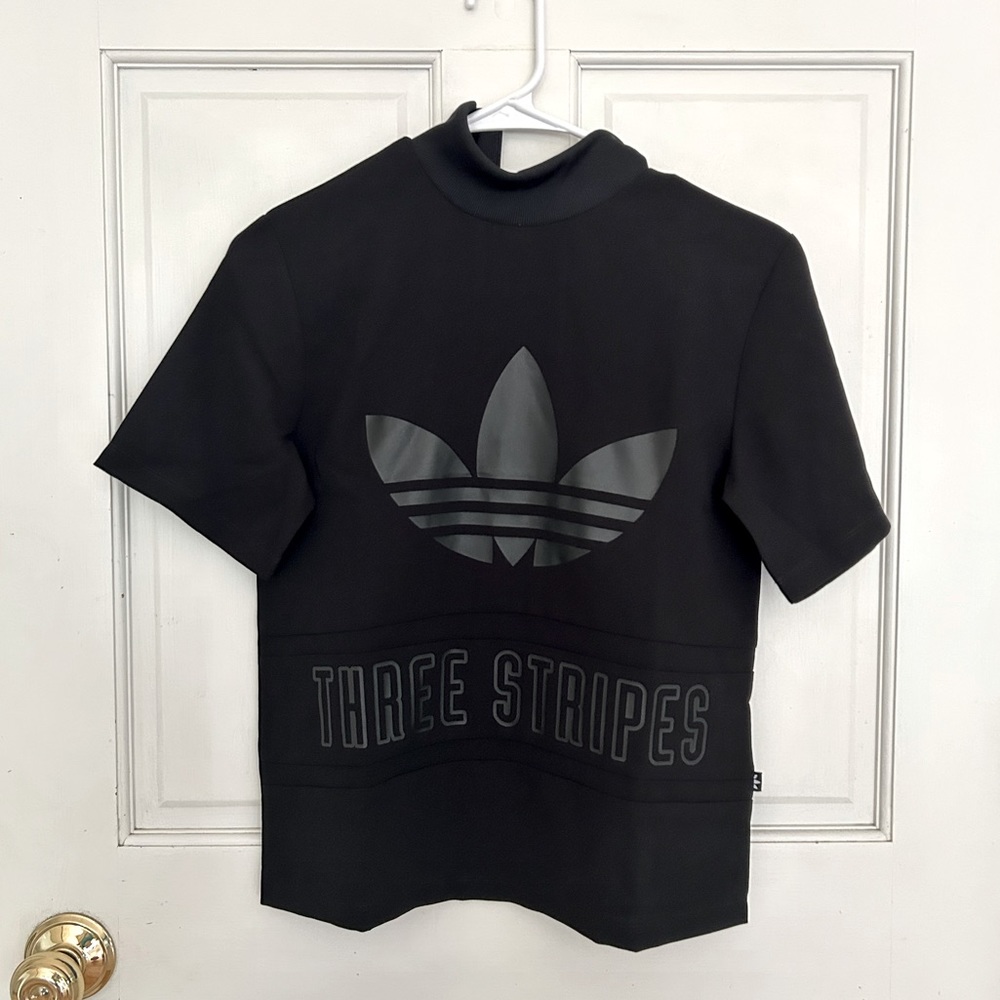 Adidas (three stripes) High Neck Shirt